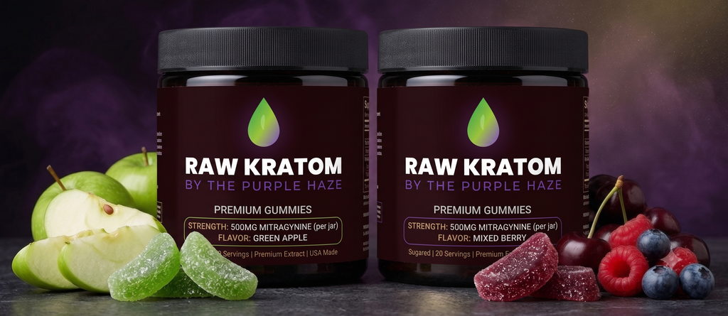 Raw Kratom Gummies - 50mg